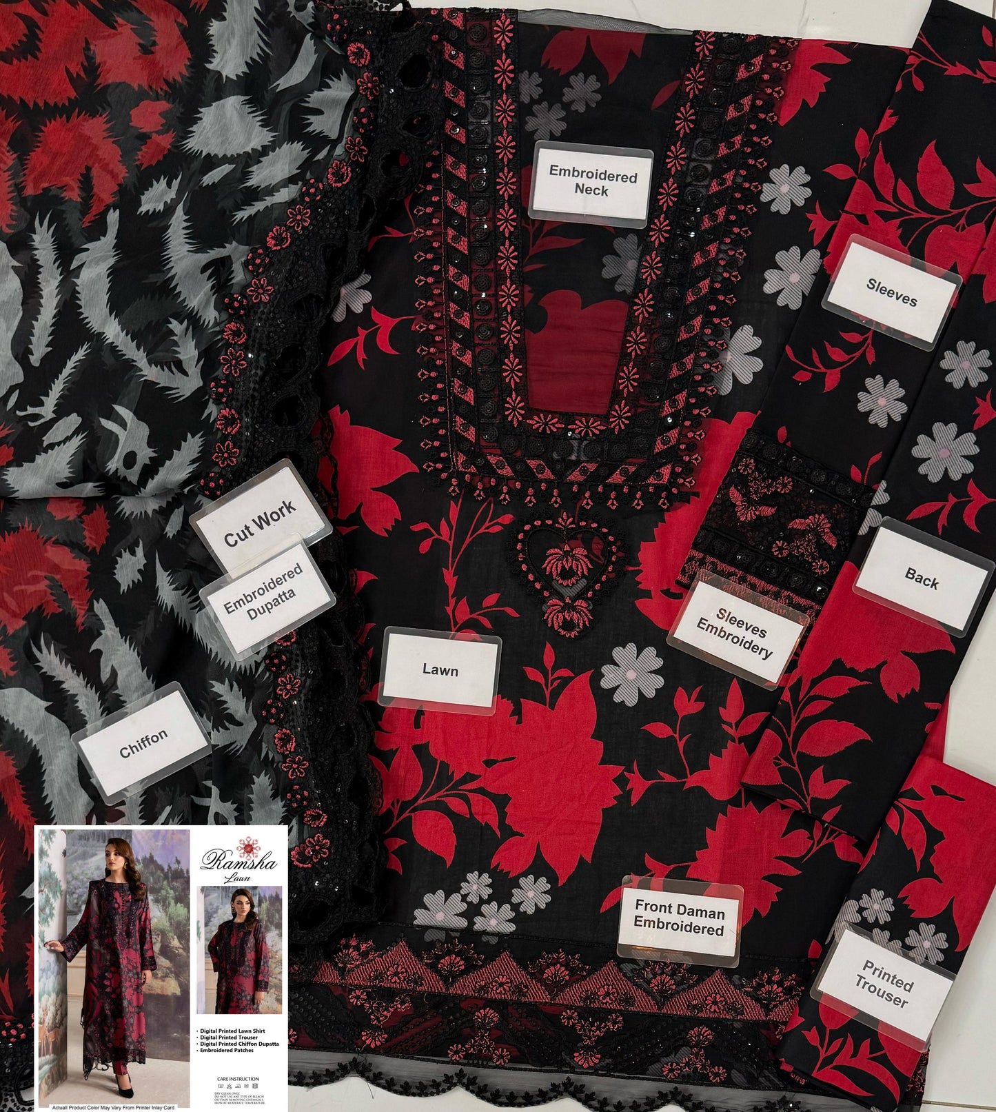 Ramsha 3 Piece (JR-503)