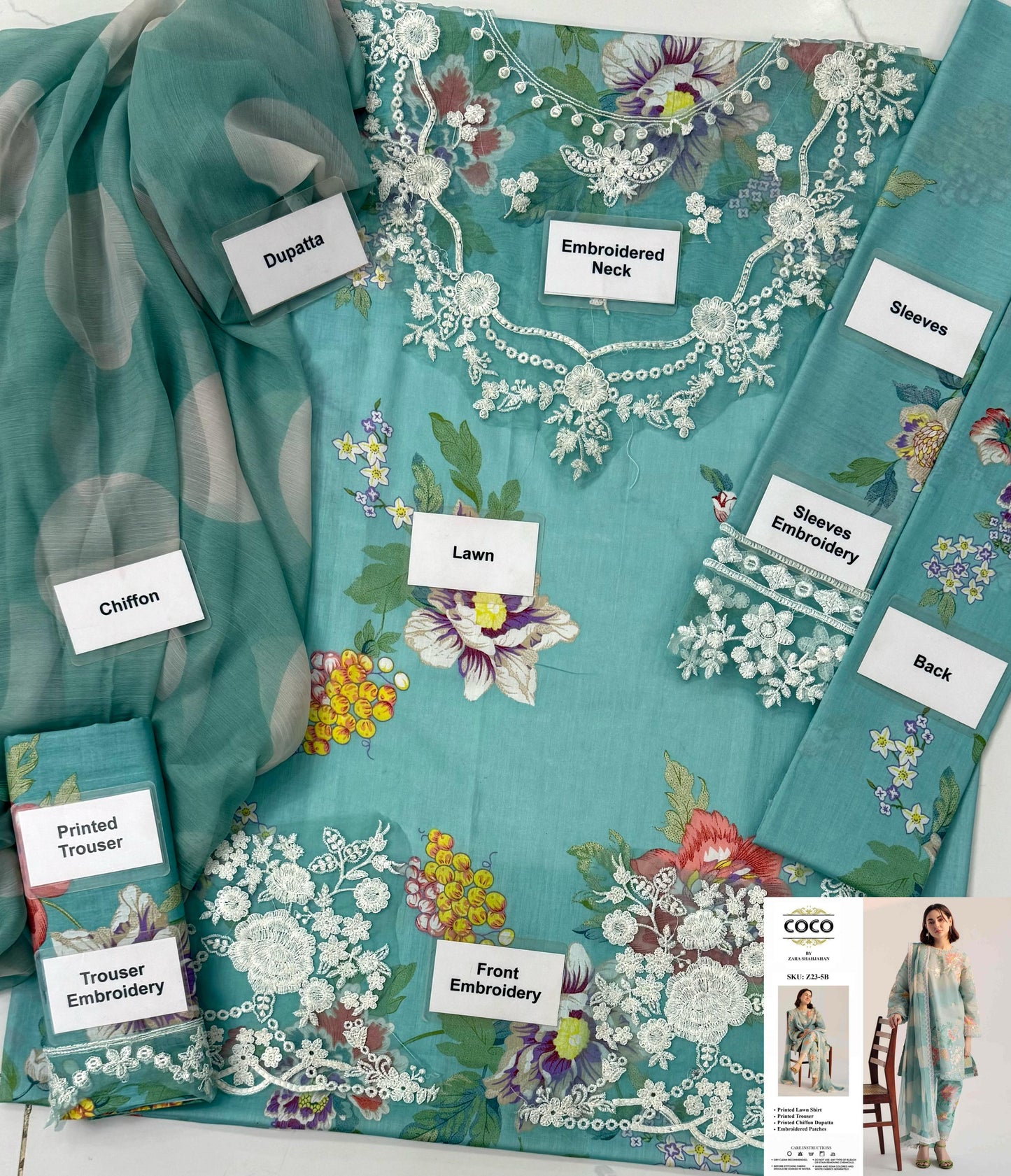 COCO By Zara Shah Jahan (D05B)