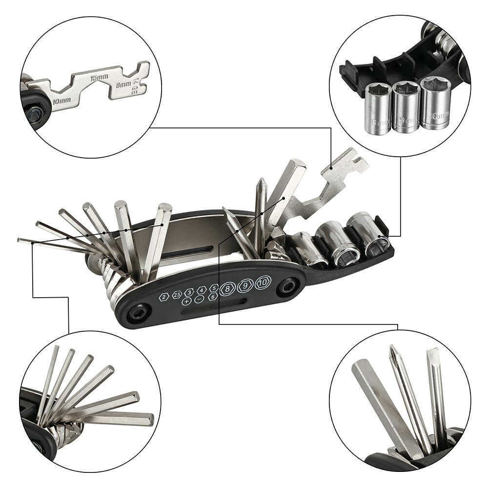 16 in 1 Bike Tool
