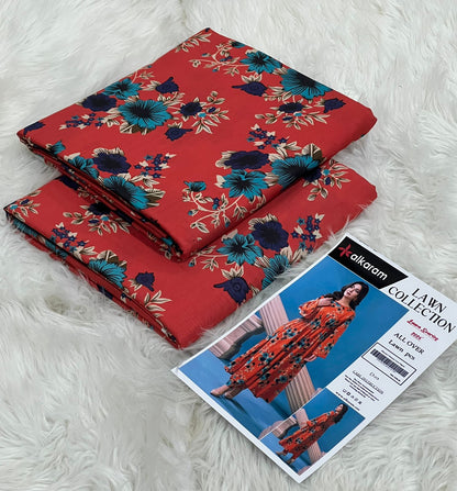 Al Karam All Over Digital Print 2 Piece