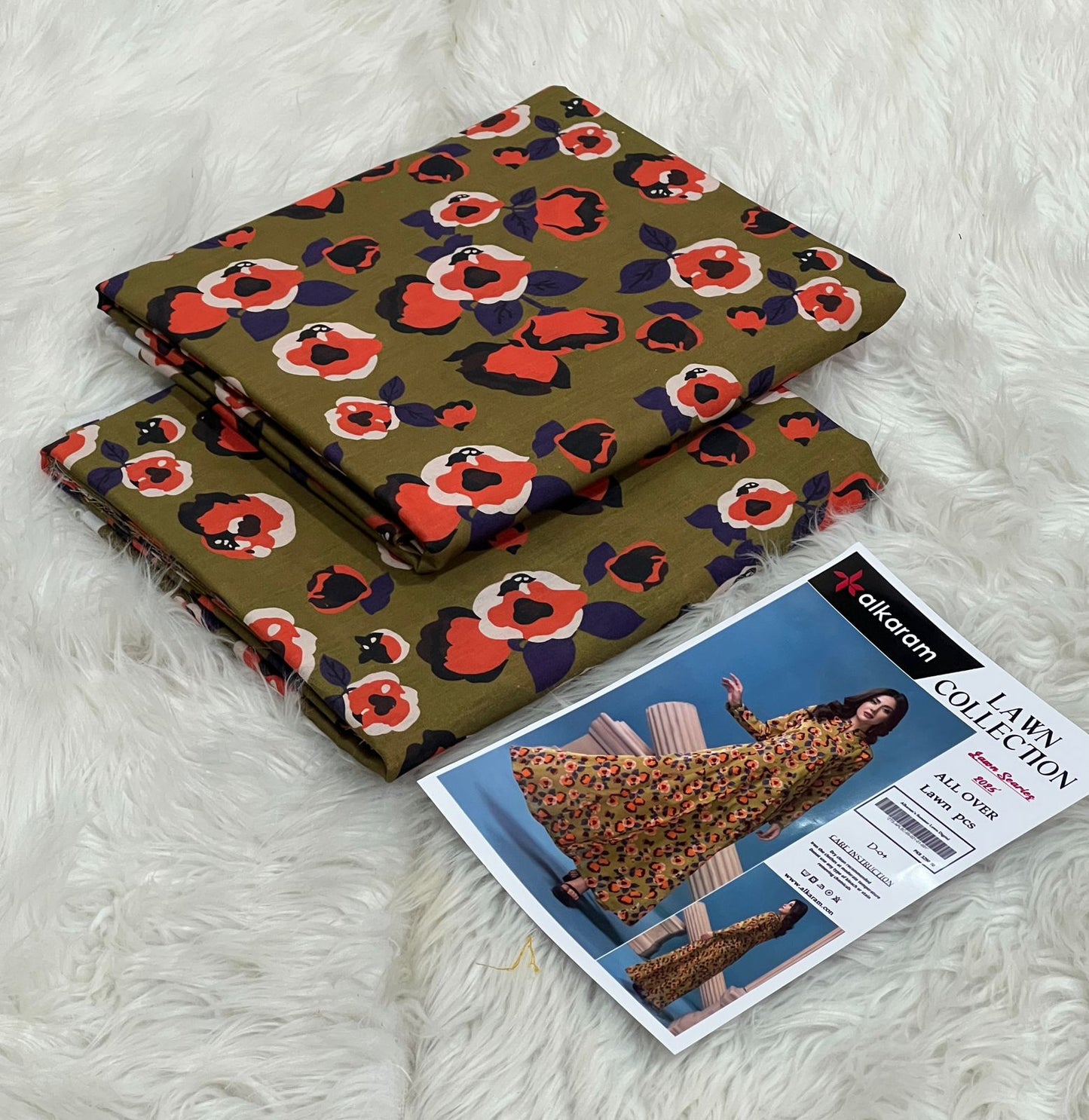Al Karam All Over Digital Print 2 Piece