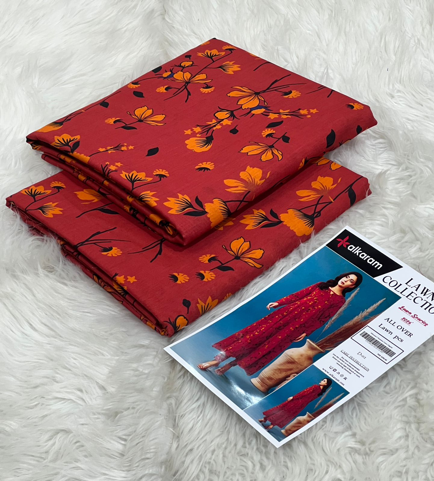 Al Karam All Over Digital Print 2 Piece