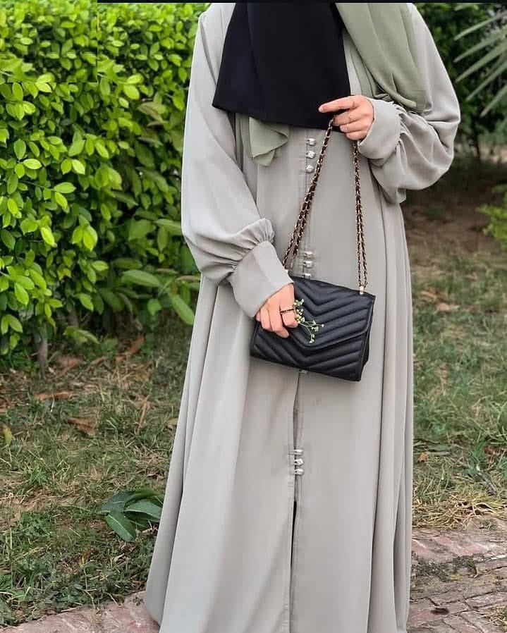 Classic Abaya With Stroller