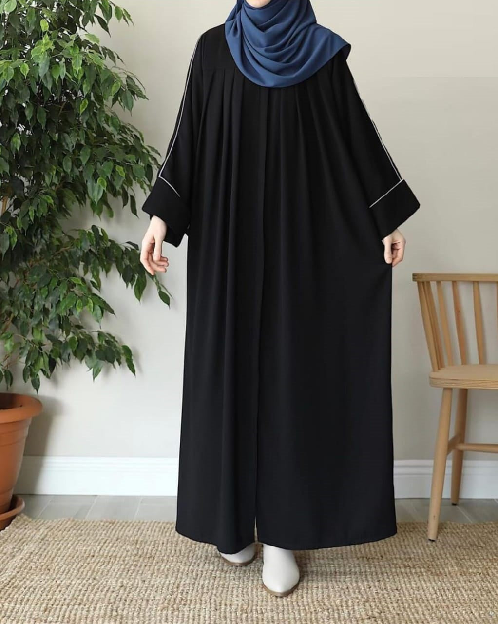 Abaya with Stroller