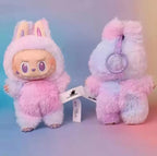 Labubu Vinyl Face Doll Backpack Pendant Keychain