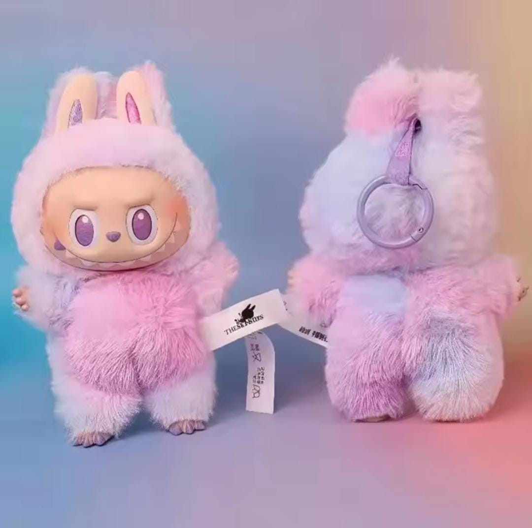 Labubu Vinyl Face Doll Backpack Pendant Keychain