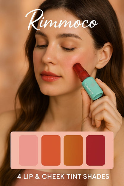 RIMOCOO LIP & CHEEK TINT PACK OF 04