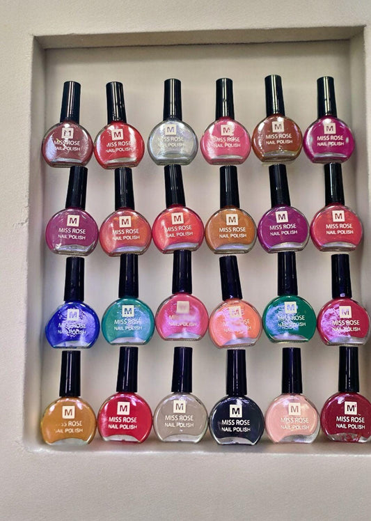 Miss Rose Peel Of Nail Polish 24pcs Box