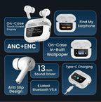 A9 Pro LED Screen Air Pods