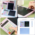 Portable Calculator with Writing Tablet 12 Digit Large LCD