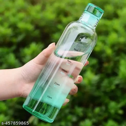 Time Scale Clear Water Bottle Leakproof 500ml / 750ml