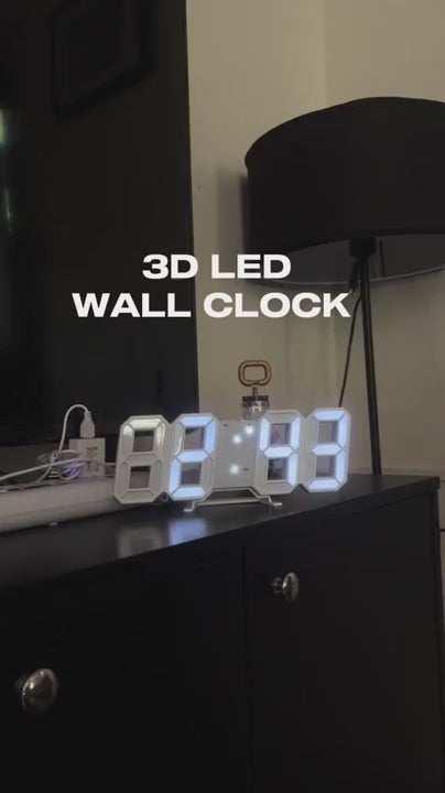Multi Functional 3D LED Digital Clock