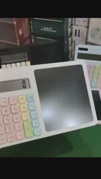 Portable Calculator with Writing Tablet 12 Digit Large LCD