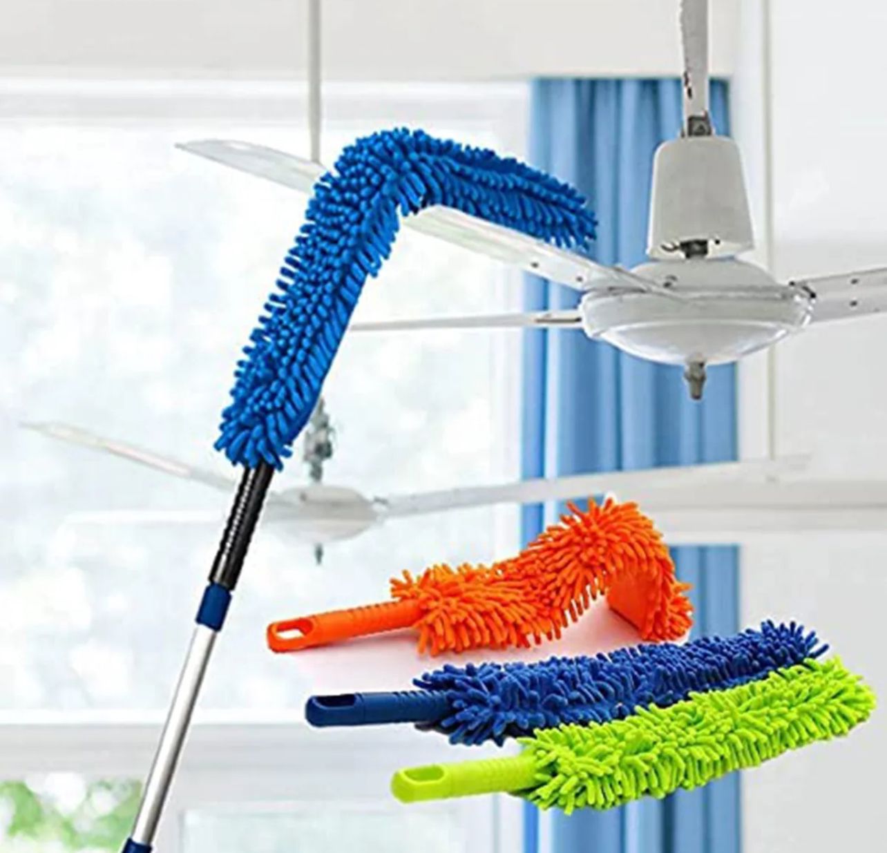 Microfiber Duster with Telescopic Handle