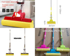 Auto Water Absorb and Squeezing Foaming Mop