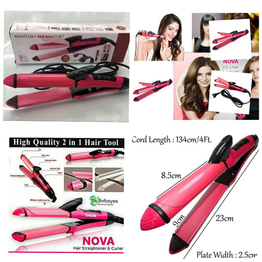 Hair Curler and Straightener